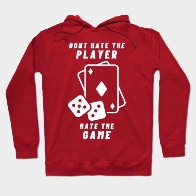Gambling Poker Game Hoodie by Qkibrat
